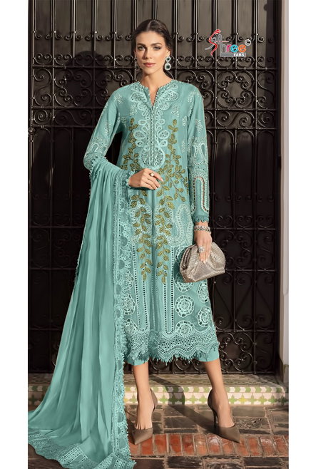 Sf 5576 A To D By Shree Chiffon Wholesale Pakistani Salwar Suits Suppliers In Mumbai
